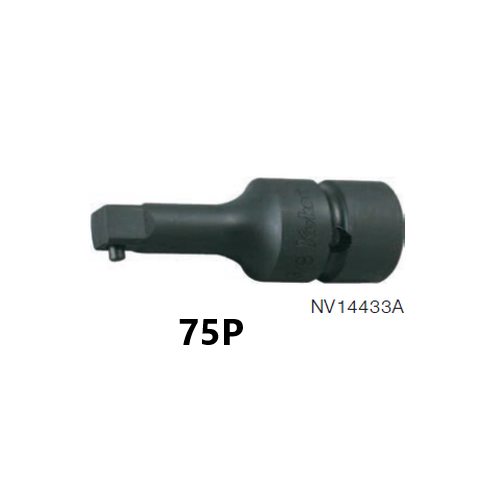 SKI - สกี จำหน่ายสินค้าหลากหลาย และคุณภาพดี | KOKEN NV14433A-75P ข้อลดลม NV 1/2นิ้ว-3/8นิ้ว-75mm.
